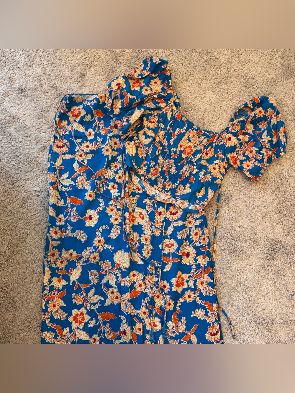 TWO PIECE floral top and skirt from Jessica Simpson